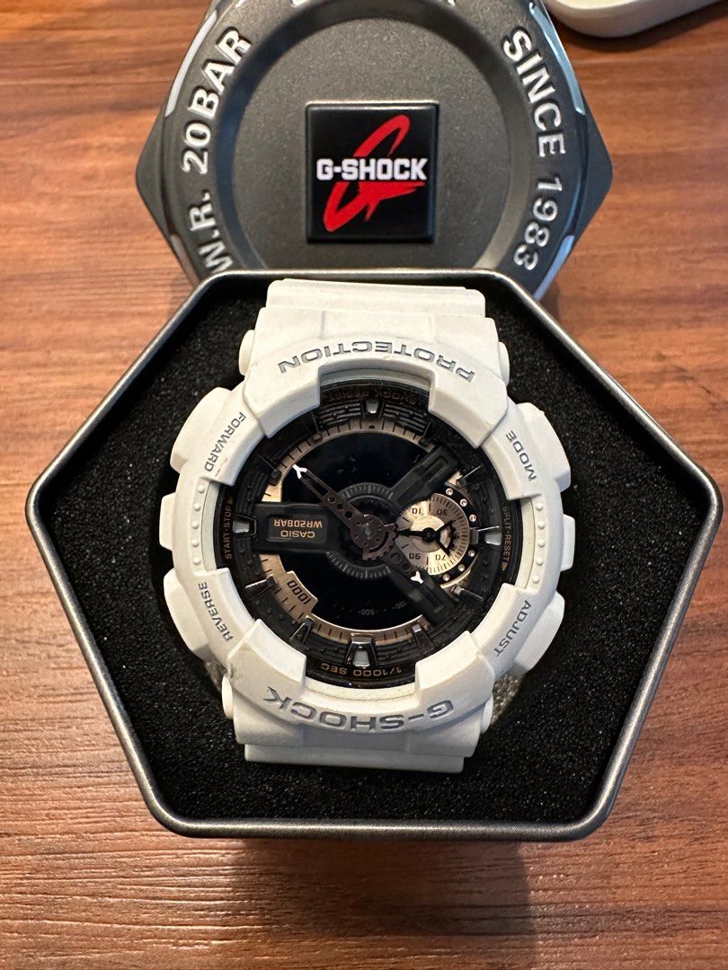 Casio wr20bar deals white