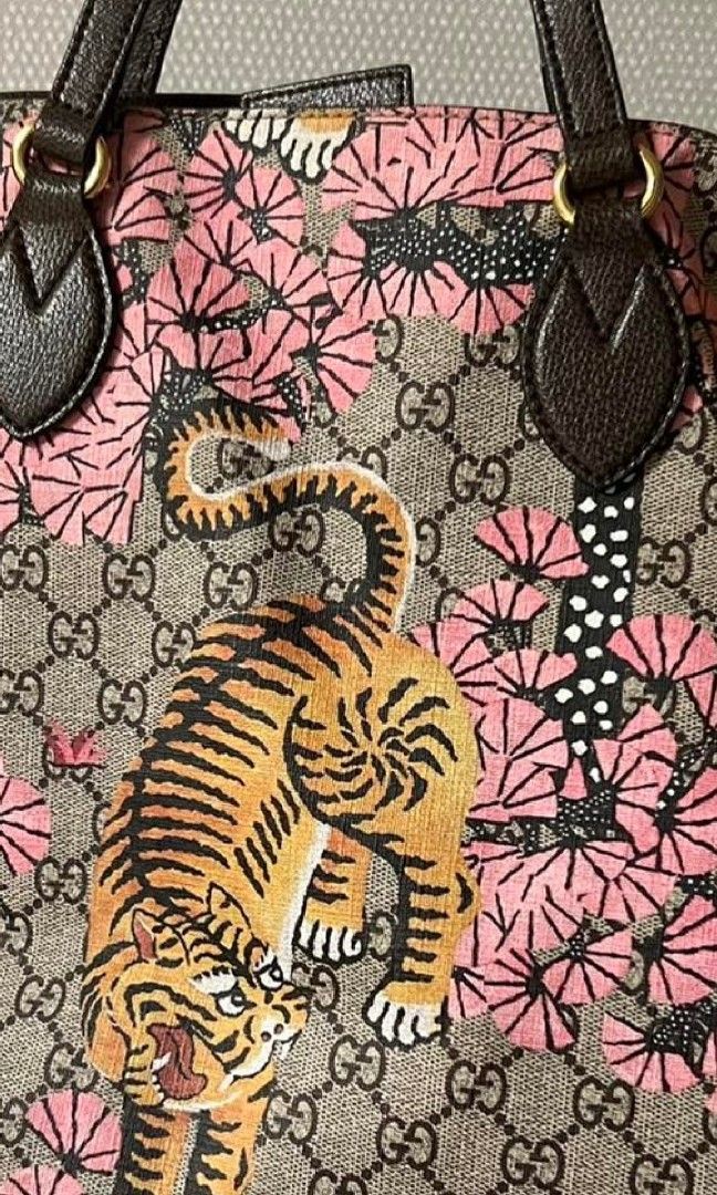 Gucci bengal deals tiger tote
