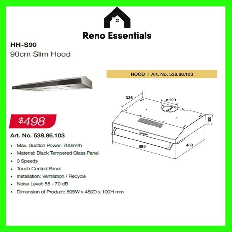 Hafele Hood and Hob, TV & Home Appliances, Kitchen Appliances, Hobs