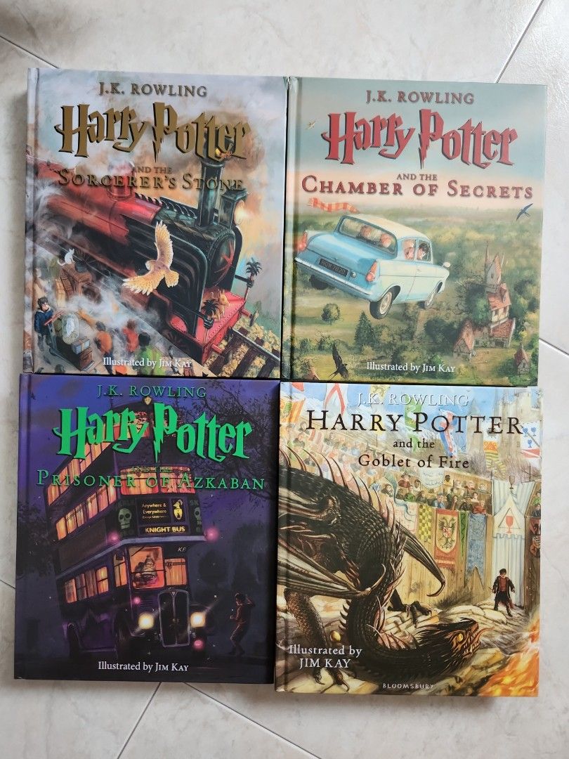 of　series　HARRY　Hobbies　POTTER　(a　on　illustrated　Magazines,　hardcover　books),　Non-Fiction　Toys,　Books　Fiction　Carousell