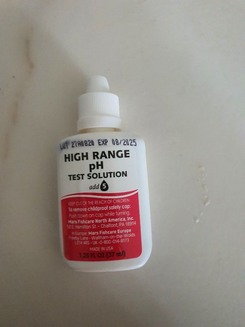 High range ph test solution, Pet Supplies, Homes & Other Pet