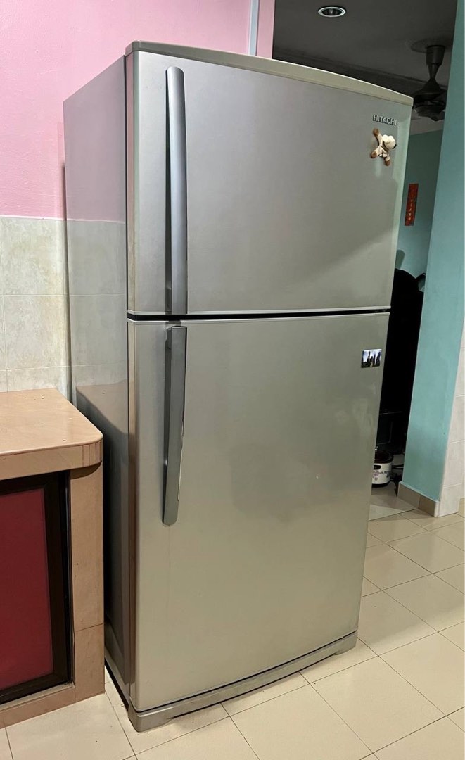 Hitachi Fridge 550 litre, Furniture & Home Living, Home Fragrance on