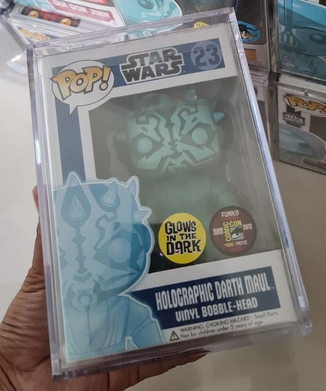 Funko holographic shop darth maul