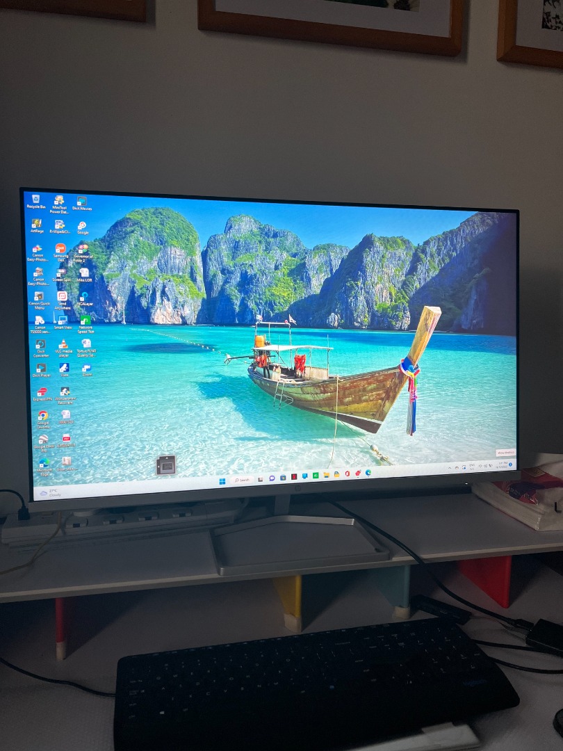 HP M32F FHD monitor, Computers & Tech, Parts & Accessories, Monitor