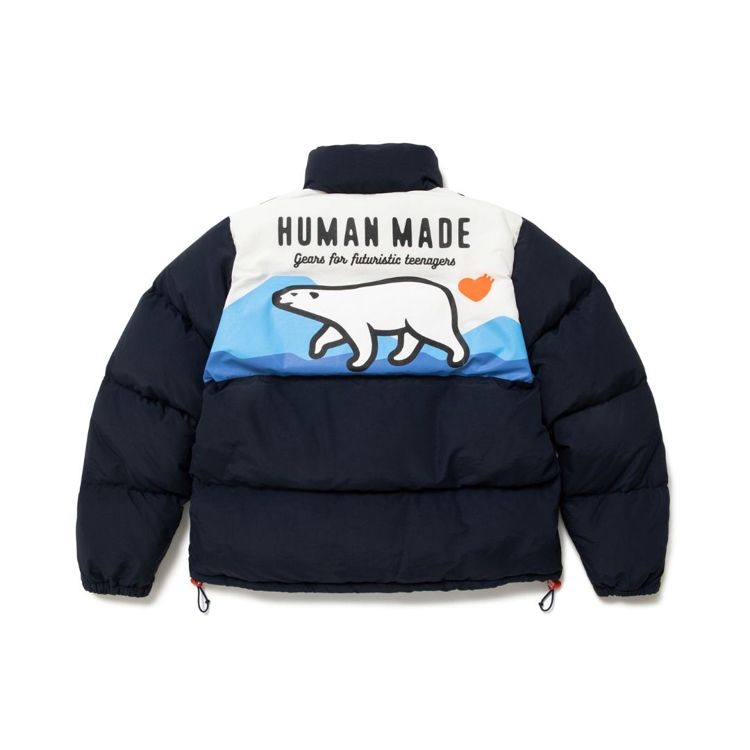 Down jacket outlet made of