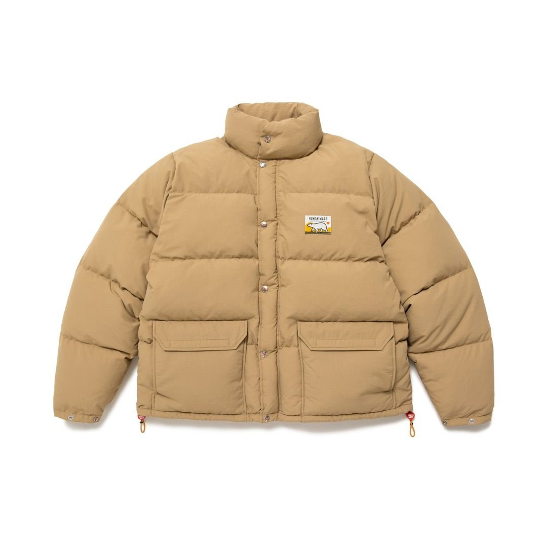 Down jacket discount made of