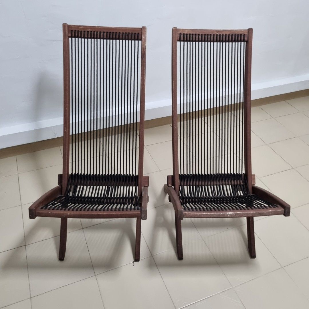 Ikea Brommo patio balcony lounge chair, Furniture & Home Living