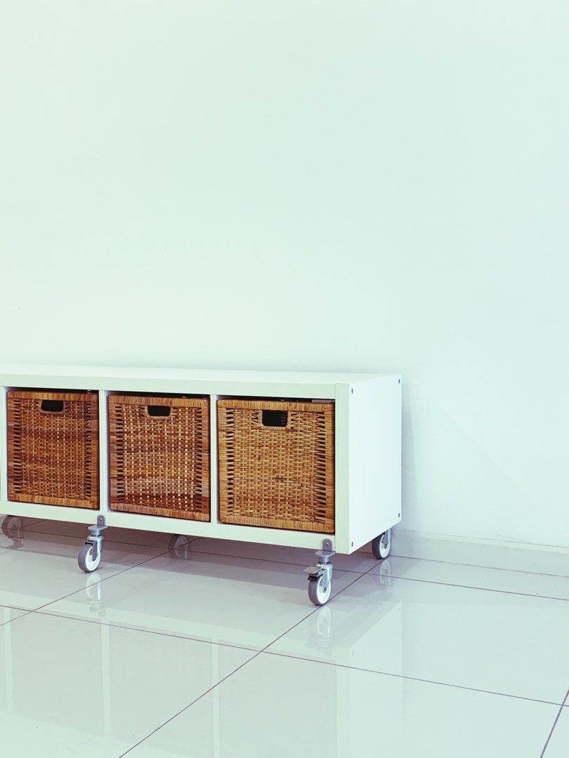 IKEA Kallax Casters Roda/Wheels, Furniture & Home Living, Furniture