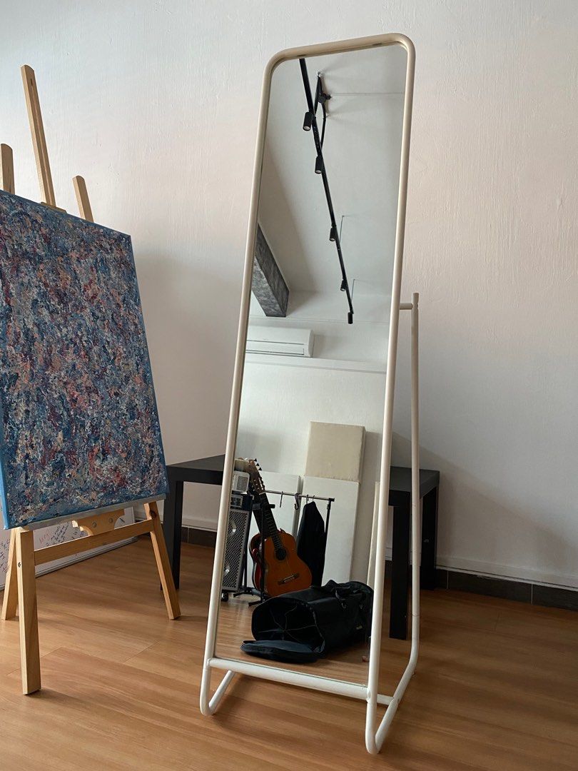 IKEA KNAPPER Standing Mirror, Furniture & Home Living, Home Decor