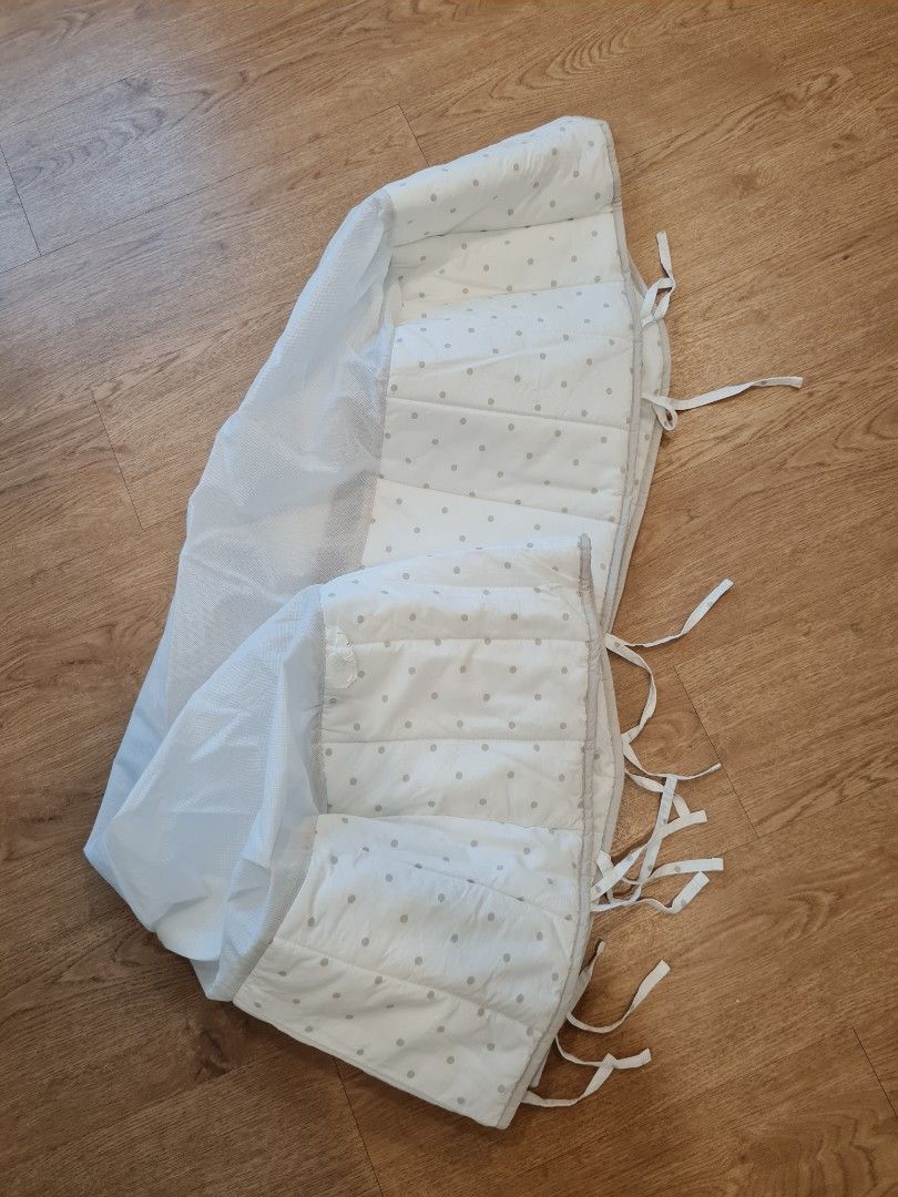 Ikea Lenast Crib Bumper Pad, Babies & Kids, Baby Nursery & Kids Furniture, Cots & Cribs on Carousell