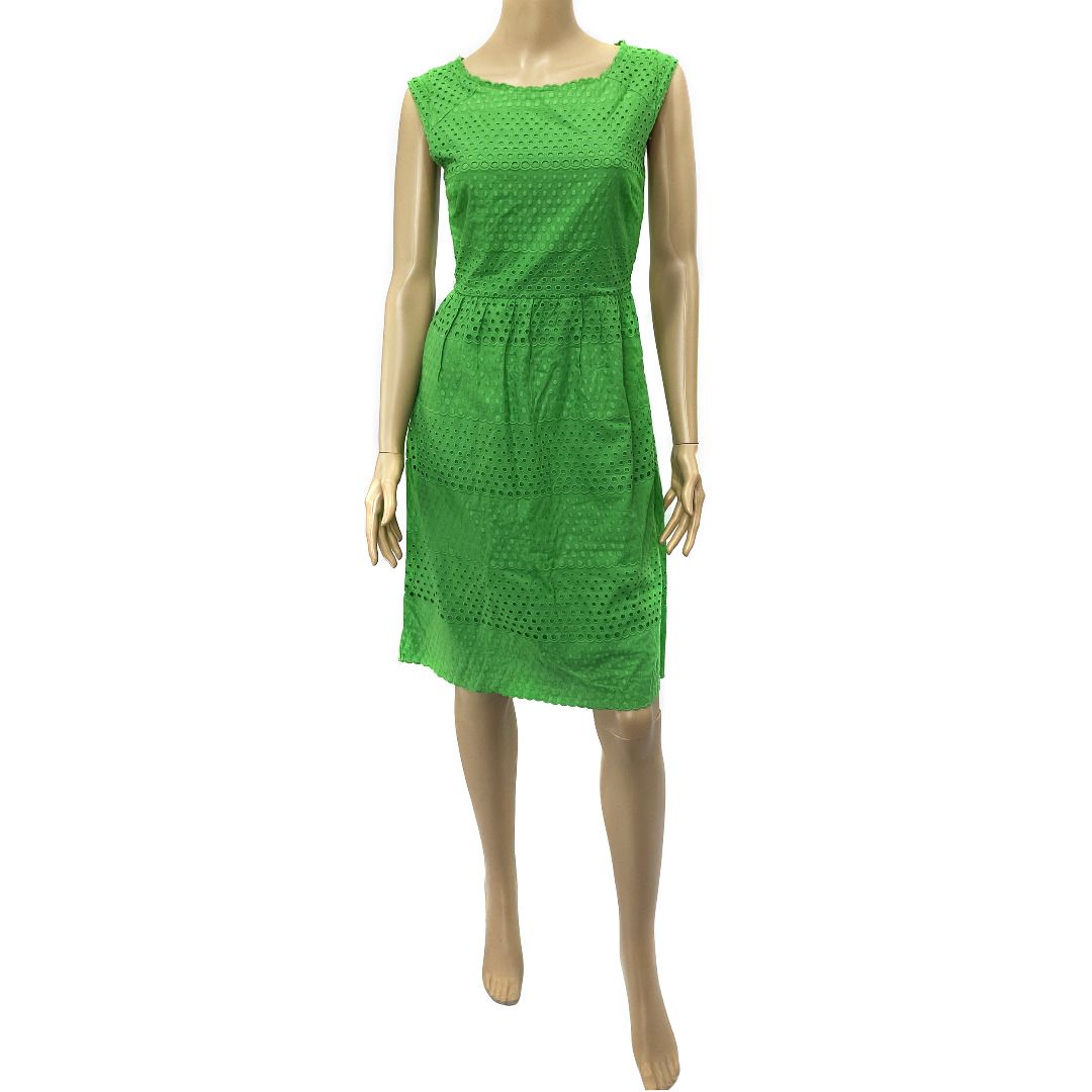 J crew all over eyelet dress store