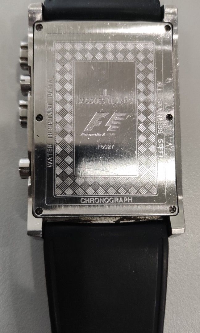 Jacques lemans deals dual time watch