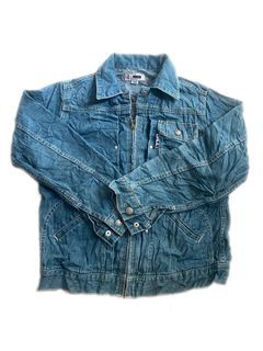 Jaket Jeans Anak Merk Fila