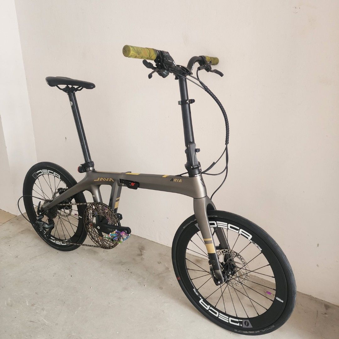 Java Aria Carbon (Titanium Colour), Sports Equipment, Bicycles & Parts ...