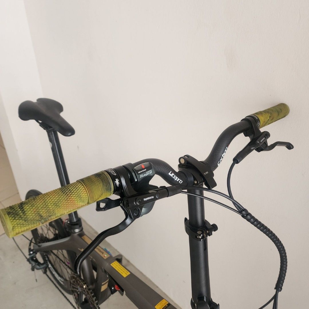 Java Aria Carbon (Titanium Colour), Sports Equipment, Bicycles & Parts ...