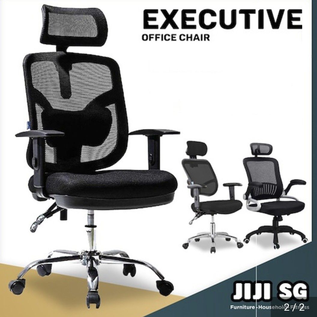 JIJI Office Chair, Furniture & Home Living, Furniture, Chairs on Carousell