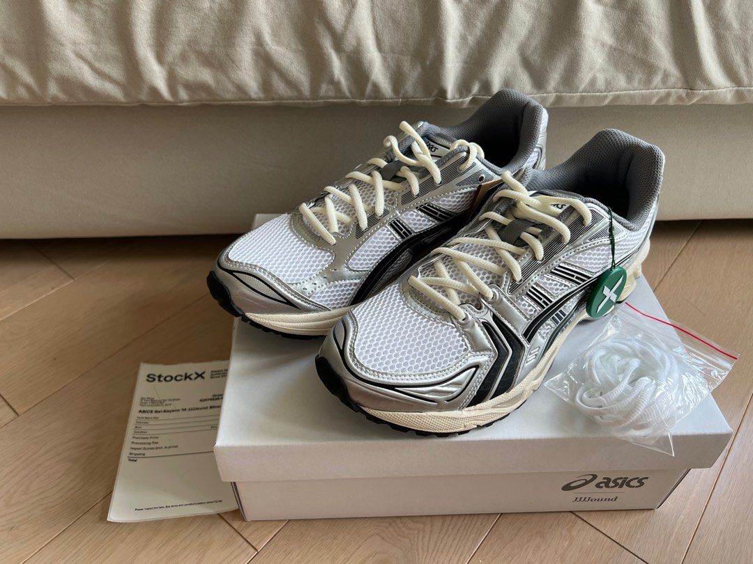 JJJJound Asics Gel-Kayano 14 us 10.5, 男裝, 鞋, 波鞋- Carousell