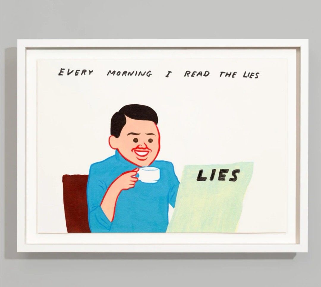 Joan Cornellà x David Shrigley Vote (Set of 8 Prints - Horizontal