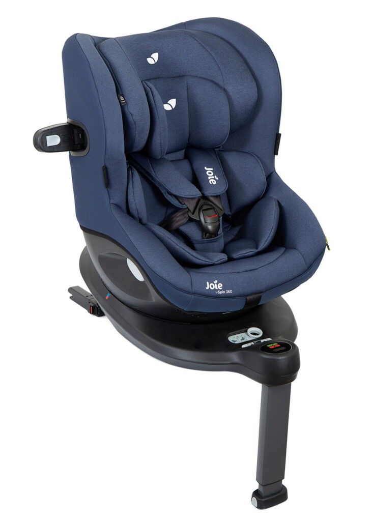 Joie ispin 360 car seat (deep sea colour), Babies & Kids, Going Out