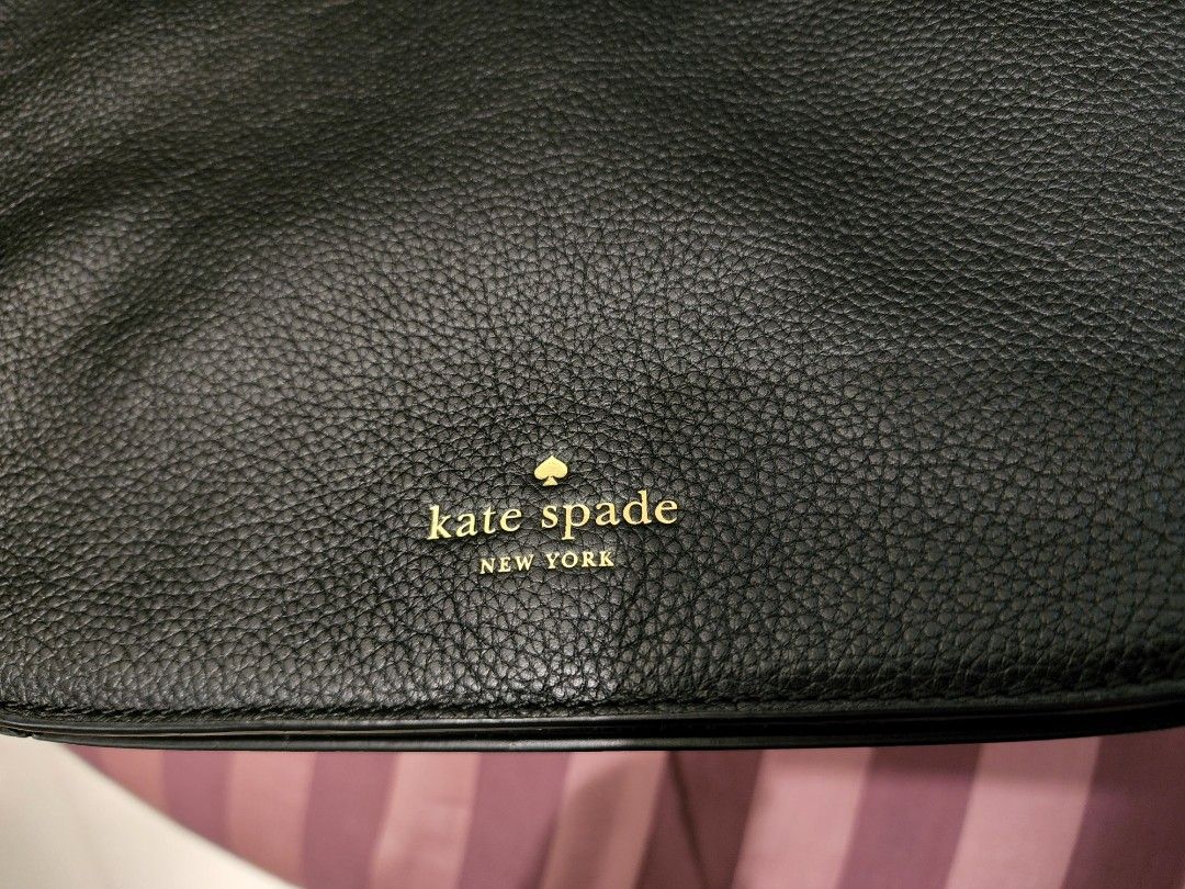 LOWERED PRICE!!! Kate Spade Bag (Category: Luxury Bags & Wallets) located in Paranaque City. Submitted by mejrocks (Listing ID 1196186753, Image 2). Description: Leather shoulder bag with braided strap. Excellent condition. With card and dust bag. Please make an offer if you want to negotiate..