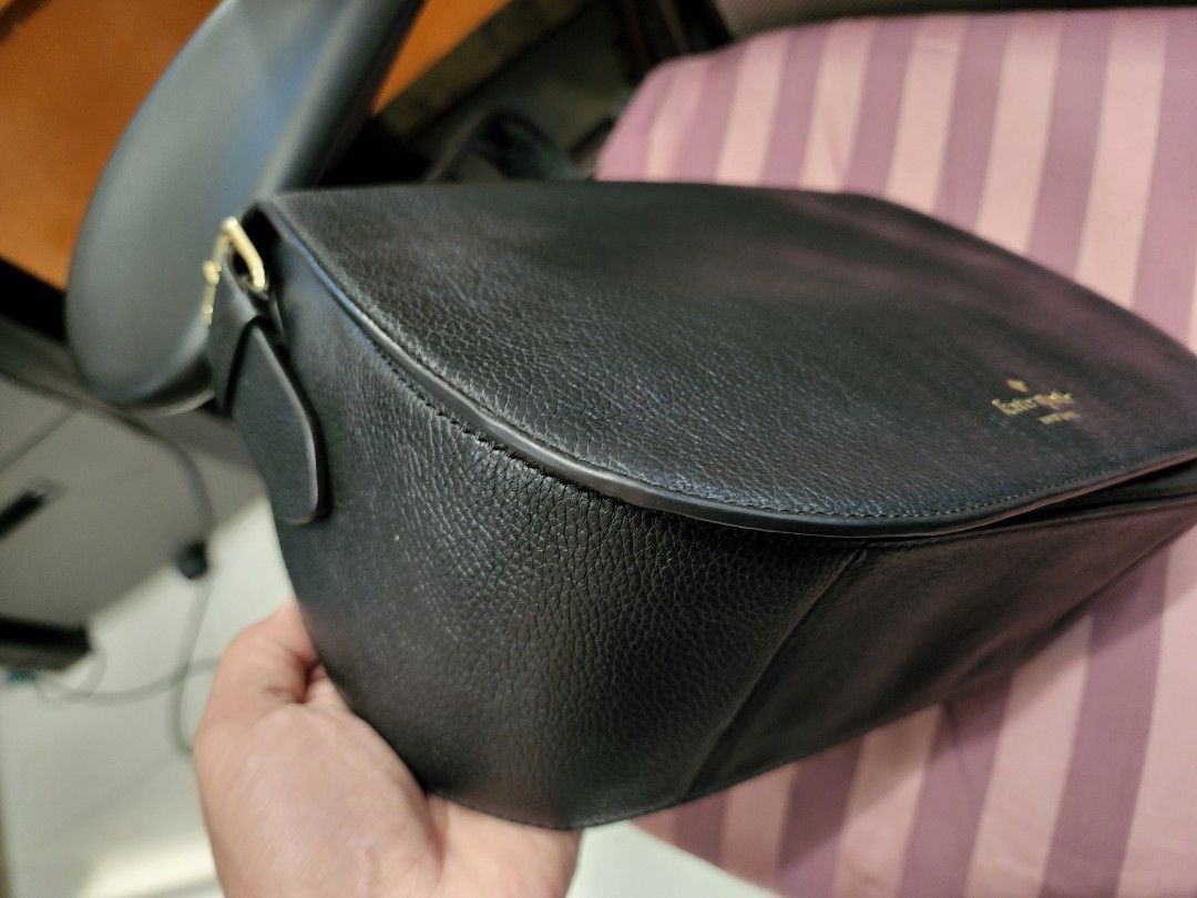 LOWERED PRICE!!! Kate Spade Bag (Category: Luxury Bags & Wallets) located in Paranaque City. Submitted by mejrocks (Listing ID 1196186753, Image 3). Description: Leather shoulder bag with braided strap. Excellent condition. With card and dust bag. Please make an offer if you want to negotiate..