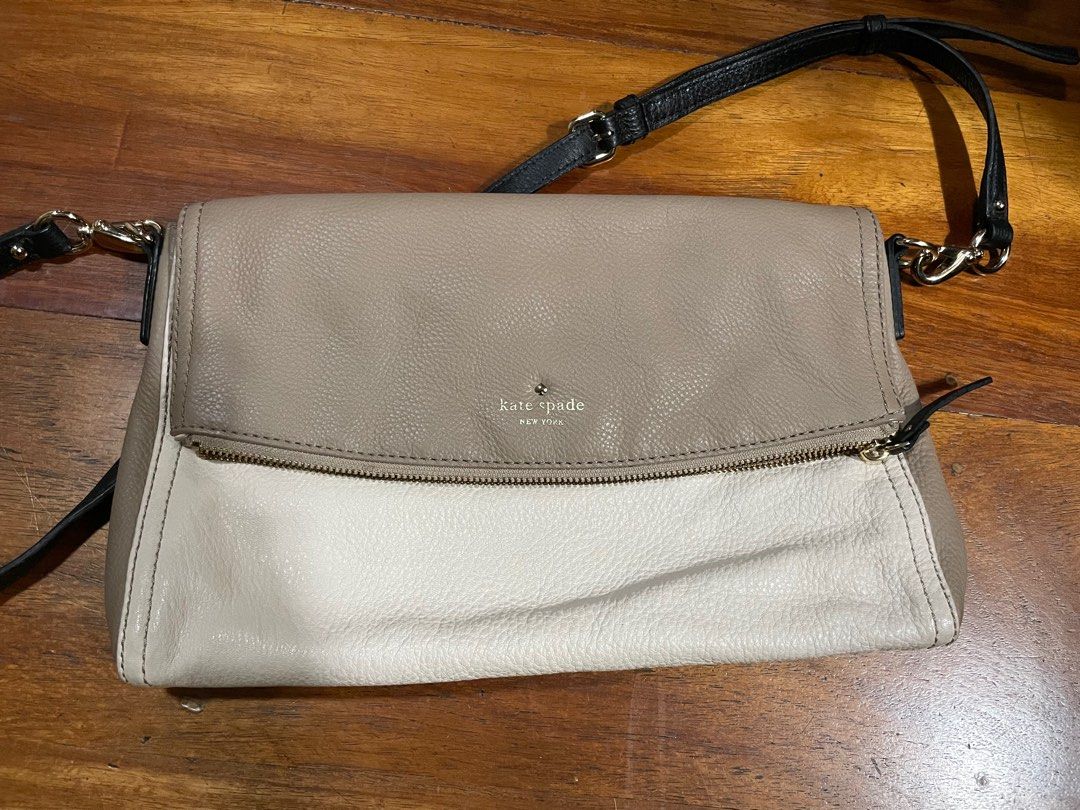 Repriced Kate spade tri color leather crossbody