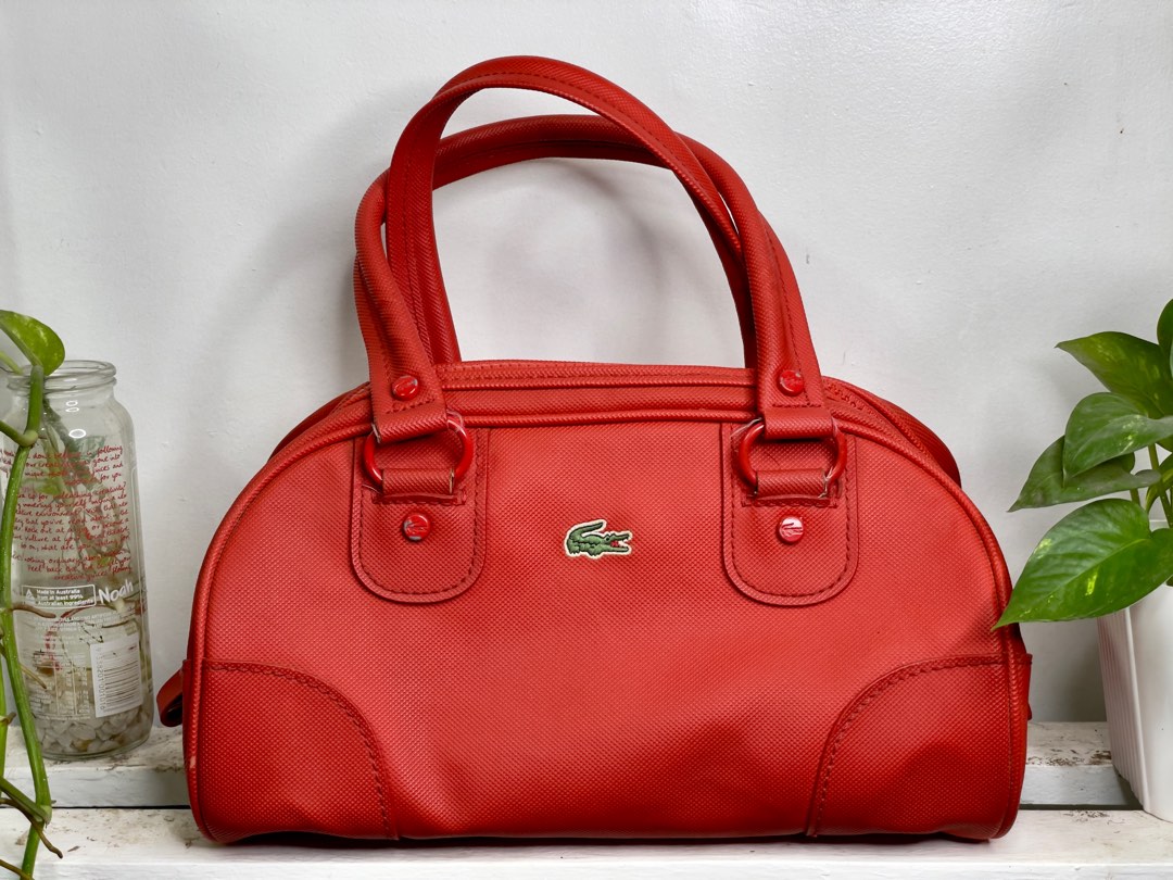 Lacoste bowling bag, Luxury, Bags & Wallets on Carousell