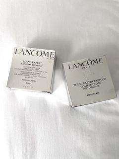 100% New Lancome Blanc Expert Cushion Compact Case and Refill Recharge