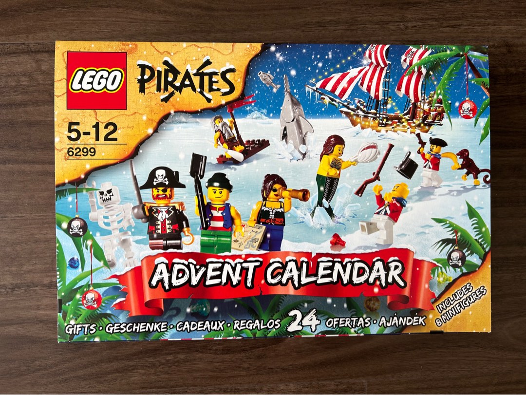 Lego 6299 Pirates Advent Calendar 2009 MISB Hobbies Toys Toys lego-6299-pirates-advent-calendar-2009-misb-hobbies-toys-toys