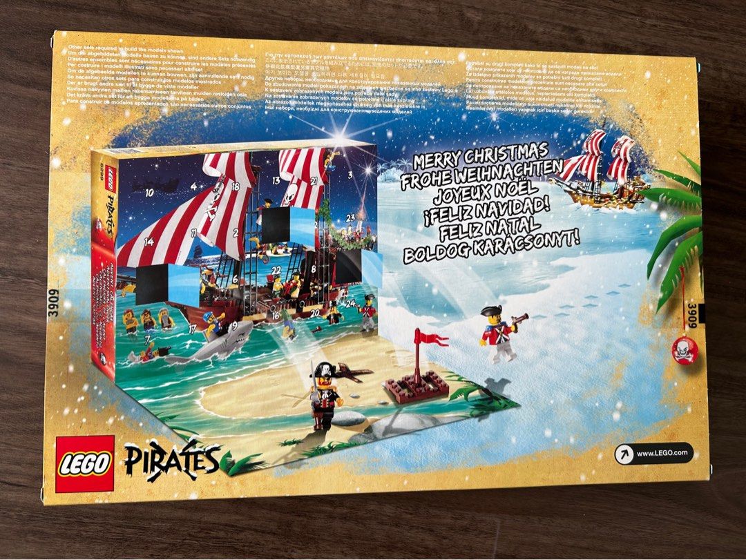 Lego 6299 Pirates Advent Calendar 2009 MISB Hobbies Toys Toys lego-6299-pirates-advent-calendar-2009-misb-hobbies-toys-toys