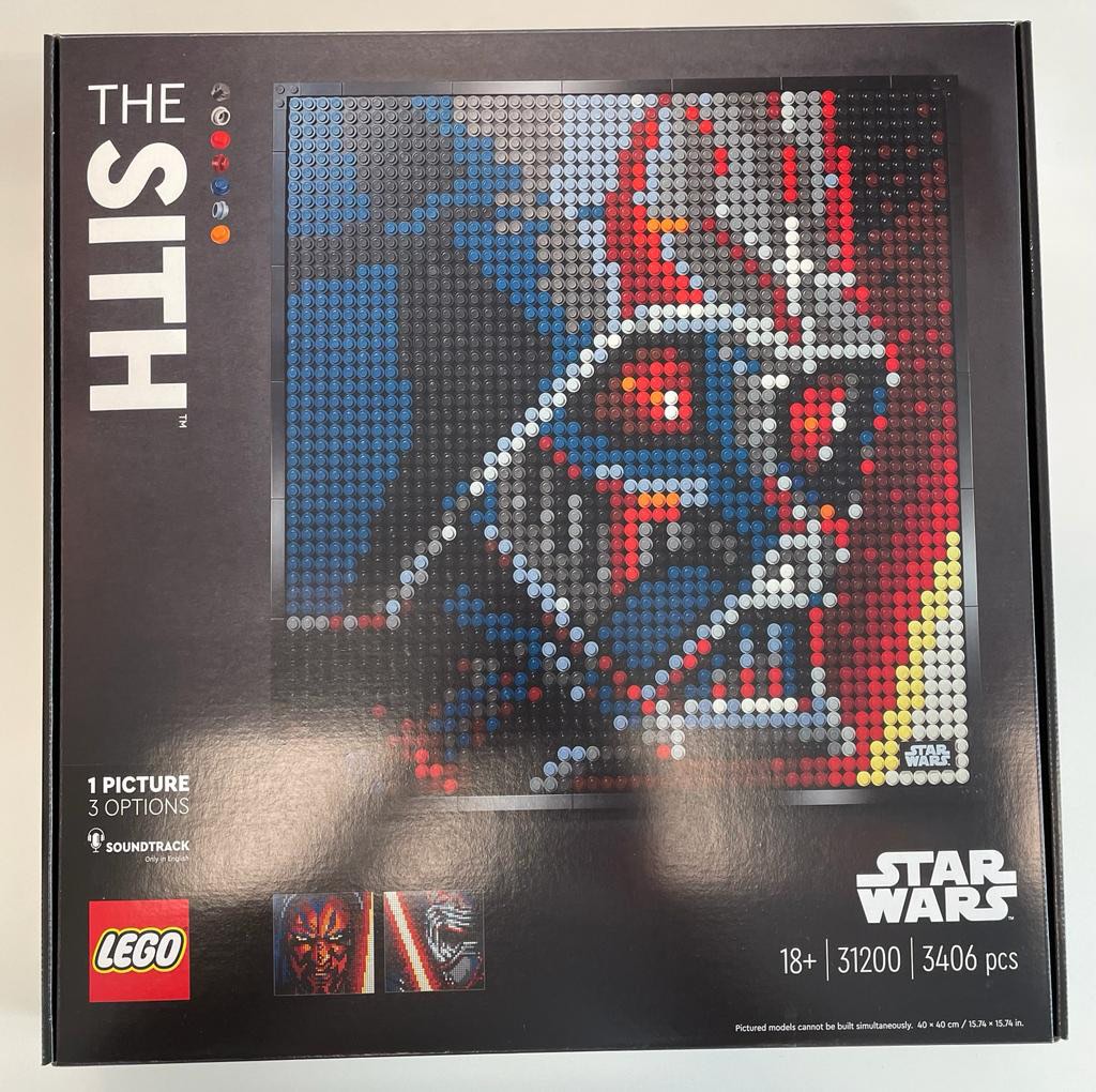 LEGO Art Star Wars (Darth Vader, Daul Maul, Kylo Ren), Hobbies & Toys