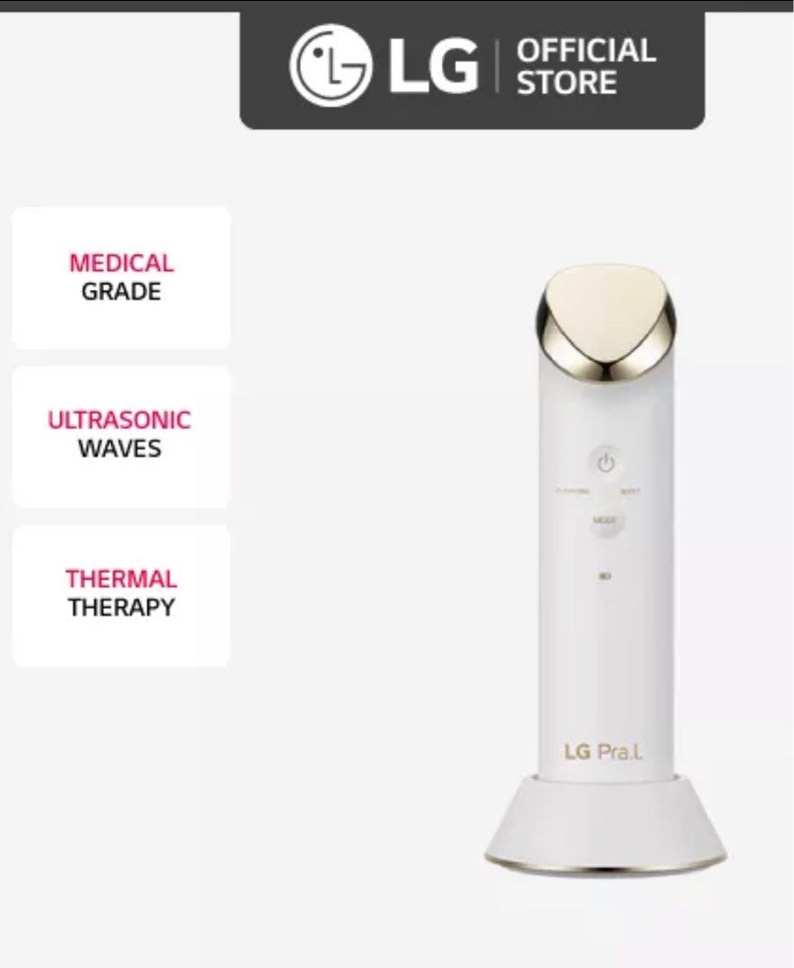 LG Pra.L Galvanic Ion Booster, Beauty & Personal Care, Face, Face Care