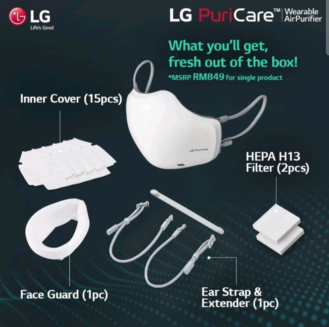 Lg top puricare facemask