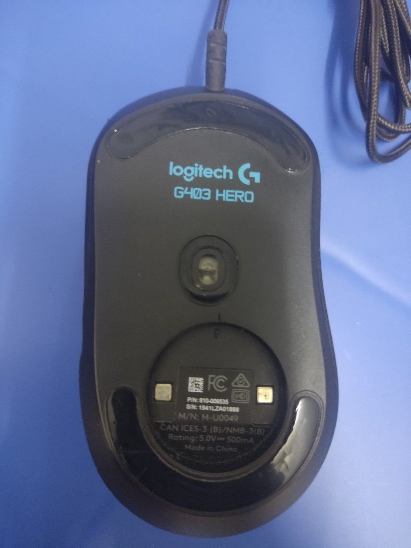Logitech G403 hero, Computers & Tech, Parts & Accessories, Mouse ...