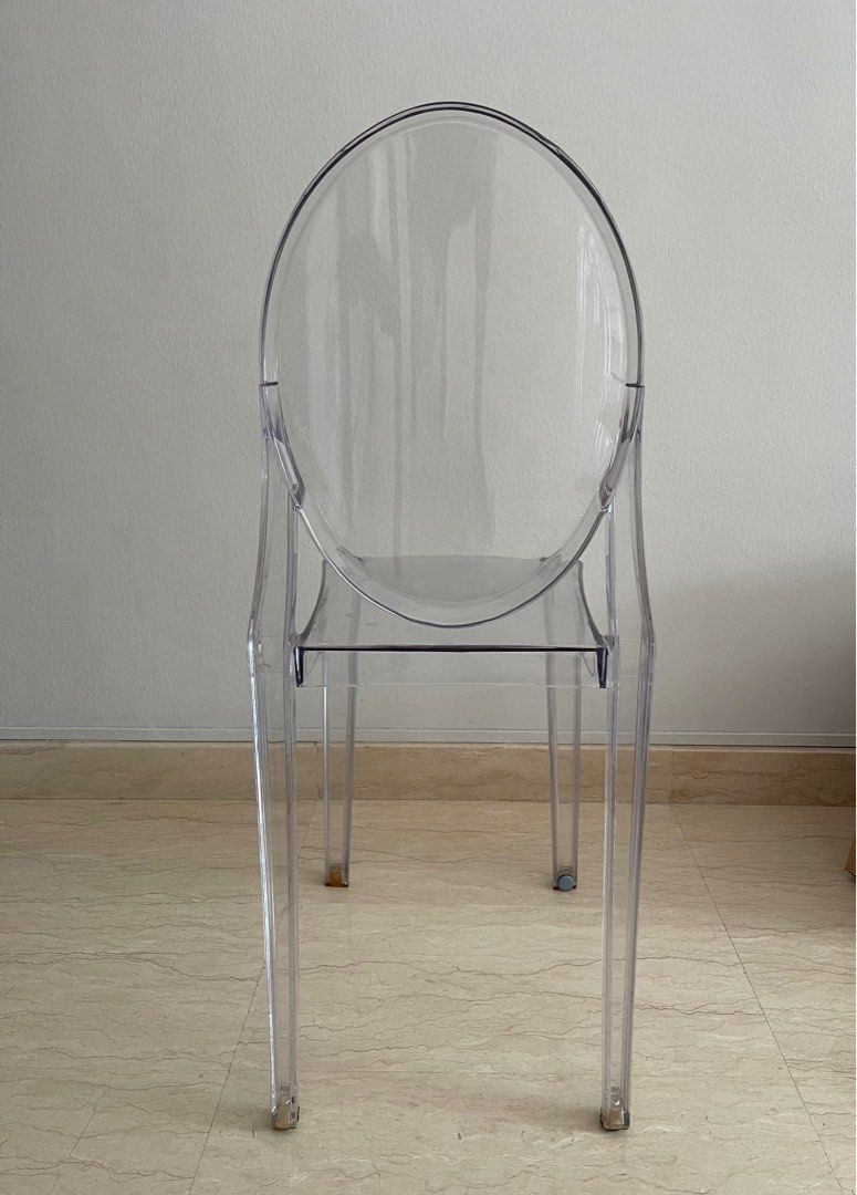 Louis Victoria Ghost Chair Replica (Clear) on Carousell