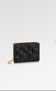 Louis Vuitton full leather slender wallet M60339 (Black), Luxury, Bags &  Wallets on Carousell