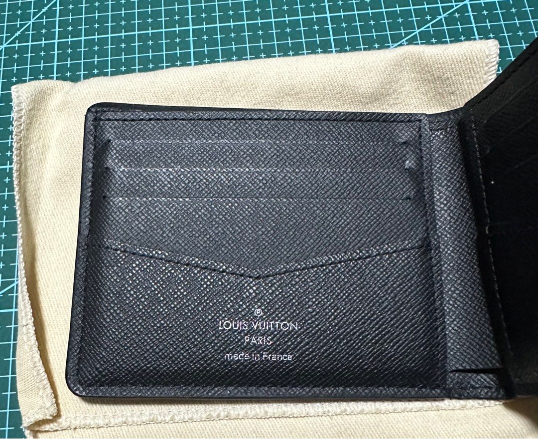 Louis Vuitton TAIGA 2023-24FW Slender wallet (M30539) in 2023