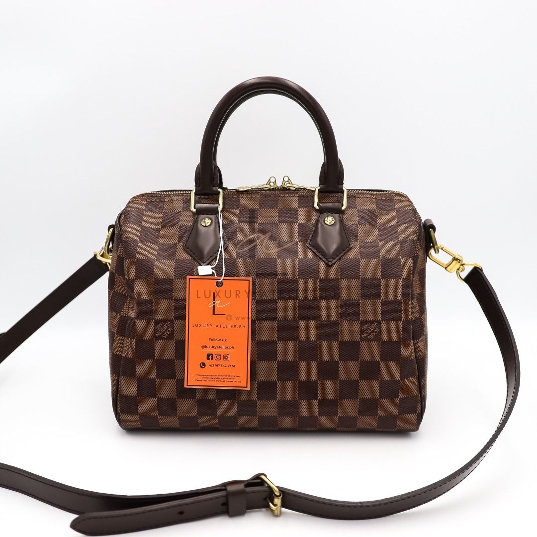 LV SPEEDY DAMIER (SIZE 25), Luxury, Bags & Wallets on Carousell