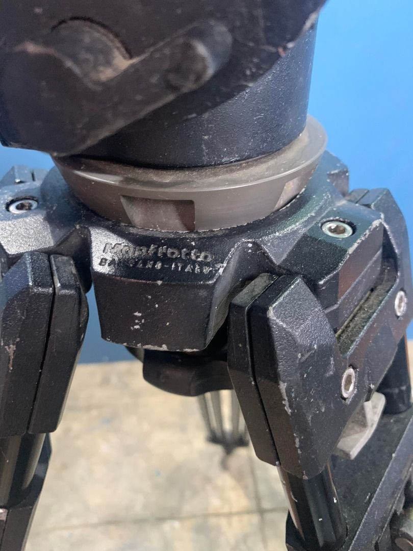 Manfrotto Bogen 3066 Fluid Head with 3192 Heavy Duty Tripod, Photography, Photography