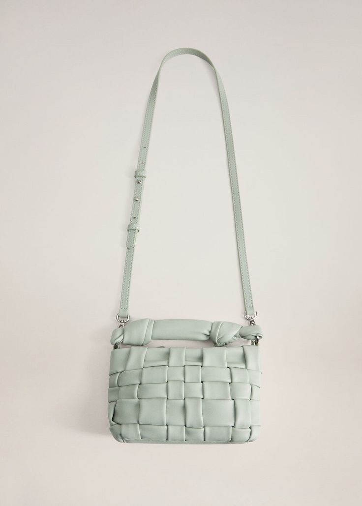 Mango braided hotsell design bag