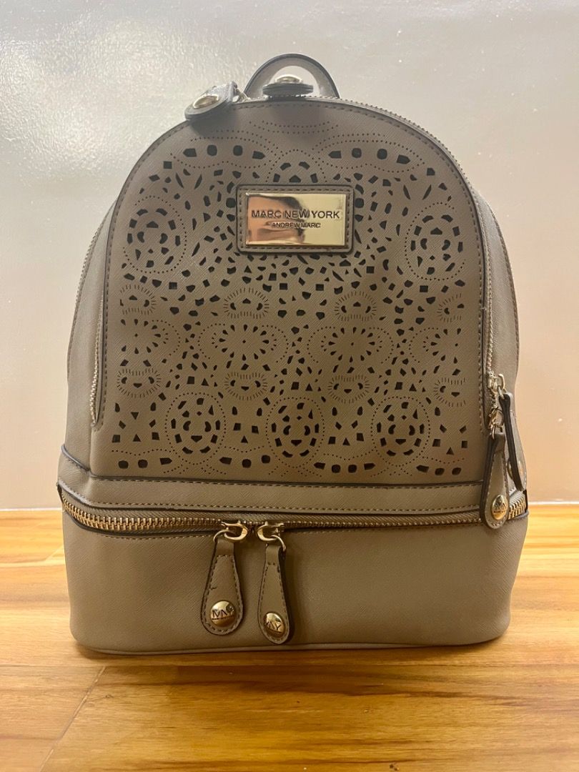 Marc New York Leather Backpack