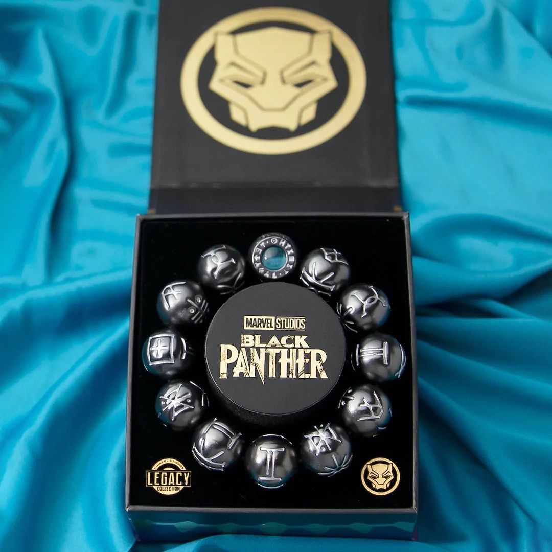 Marvel X RockLove BLACK PANTHER LEGACY Kimoyo Bead Bracelet