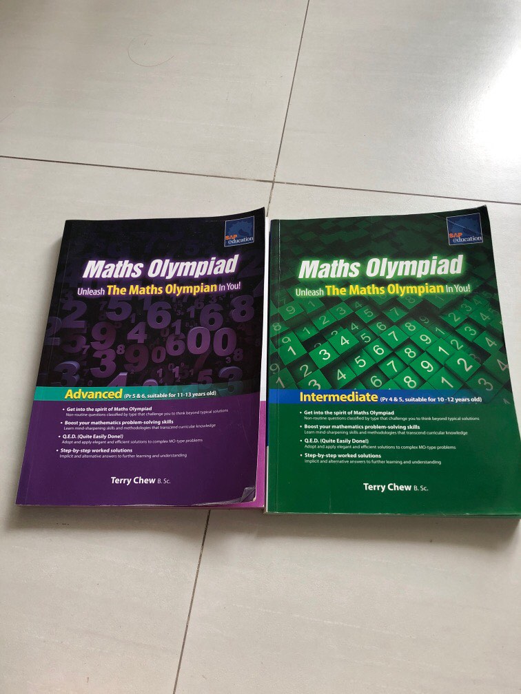Math Olympiad, Hobbies & Toys, Books & Magazines, Assessment Books on