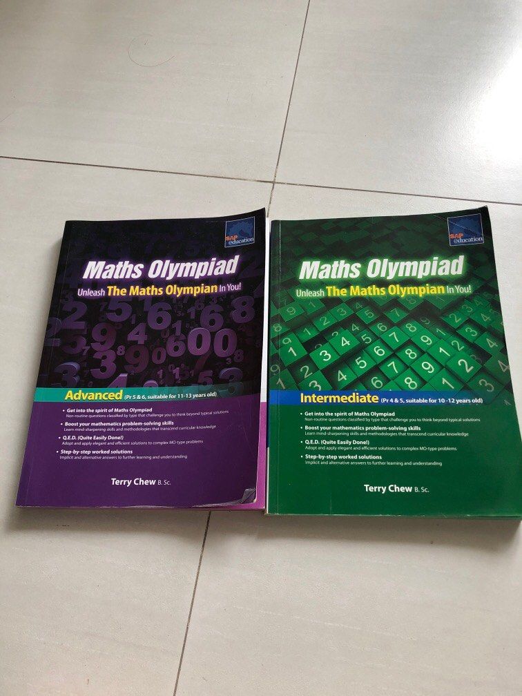 Math Olympiad, Hobbies & Toys, Books & Magazines, Assessment Books on