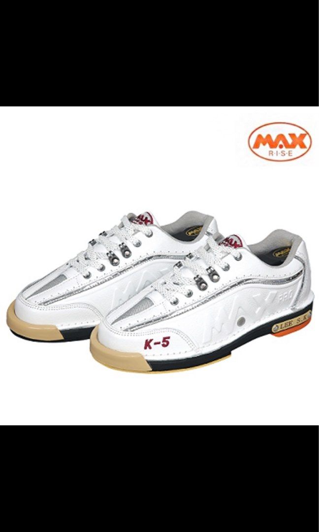 Max Rise K5 Pro Leather Bowling Shoes US7 (JP23.5cm), Sports
