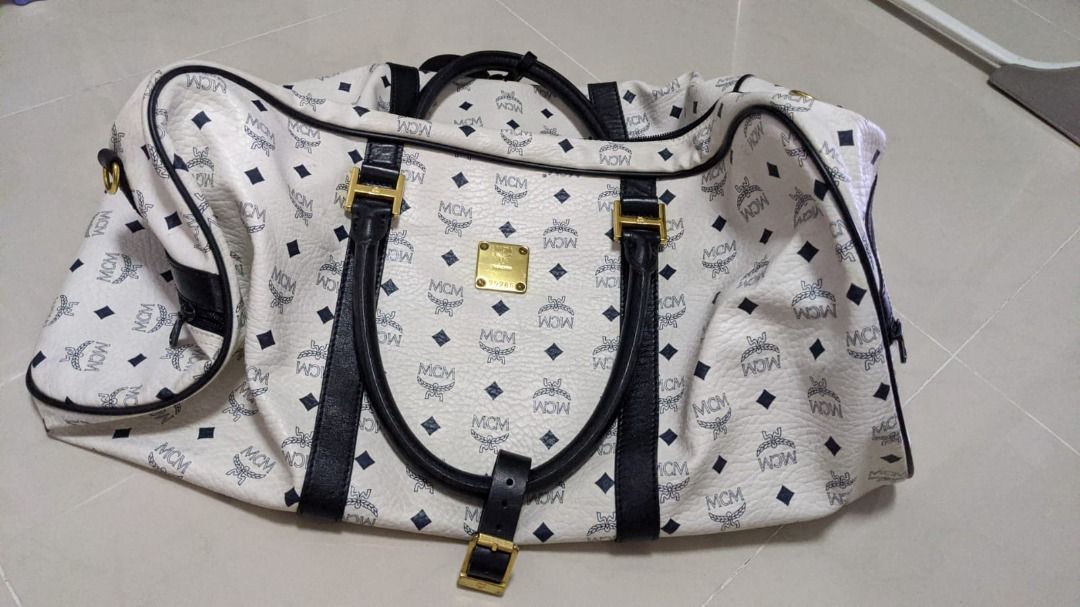 MCM HAND LUGGAGE Hobbies Toys Travel Luggage on Carousell