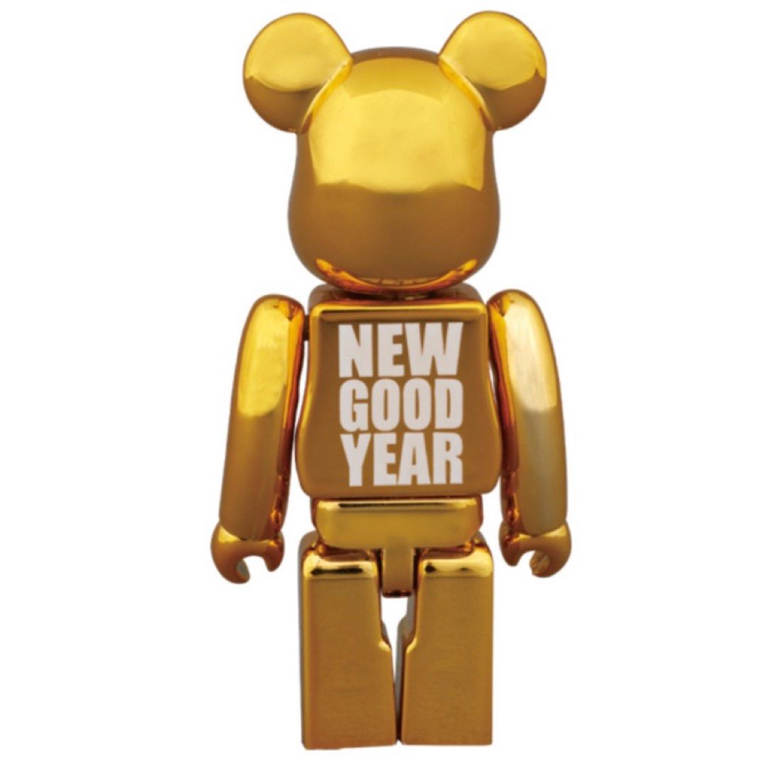 見逃し厳禁！おトクな happy A 2015 Gilding TMT 2015 Toy Medicom new 100 gold year キューブリック、ベアブリック