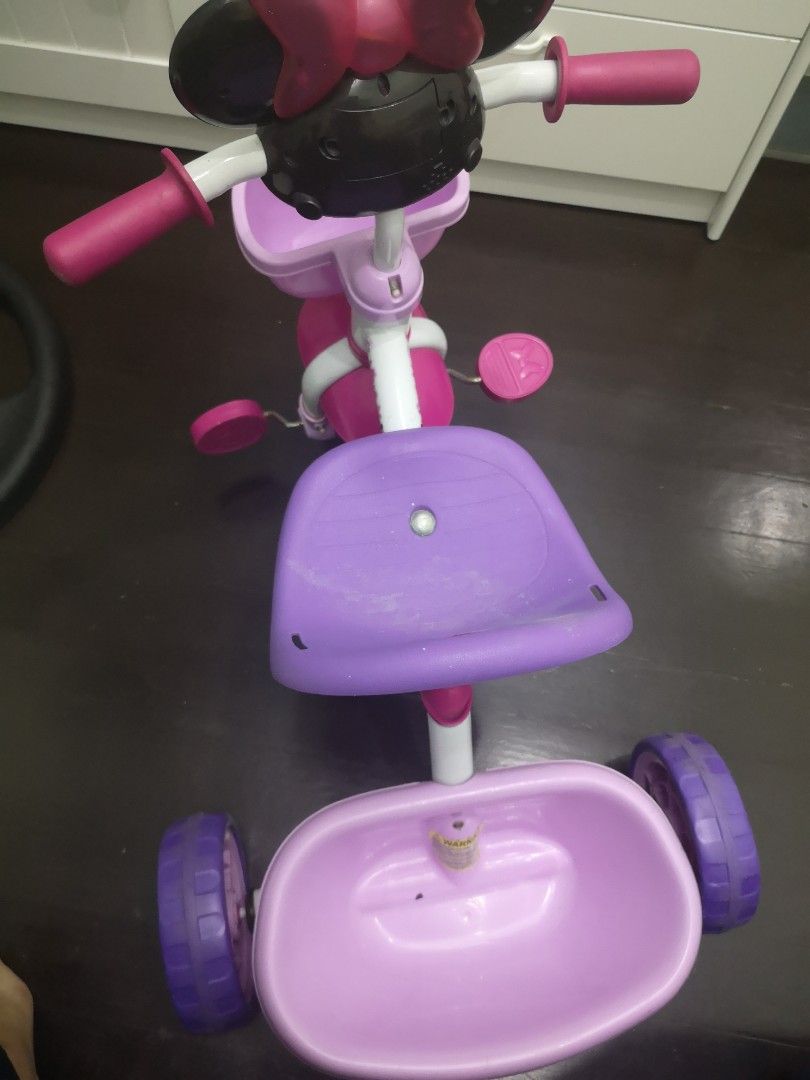 Minnie Mouse Kids Bike Purple, Hobbies & Toys, Toys & Games on Carousell