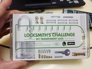 Mr.Sci Locksmith's Challenge DIY Transparent Lock