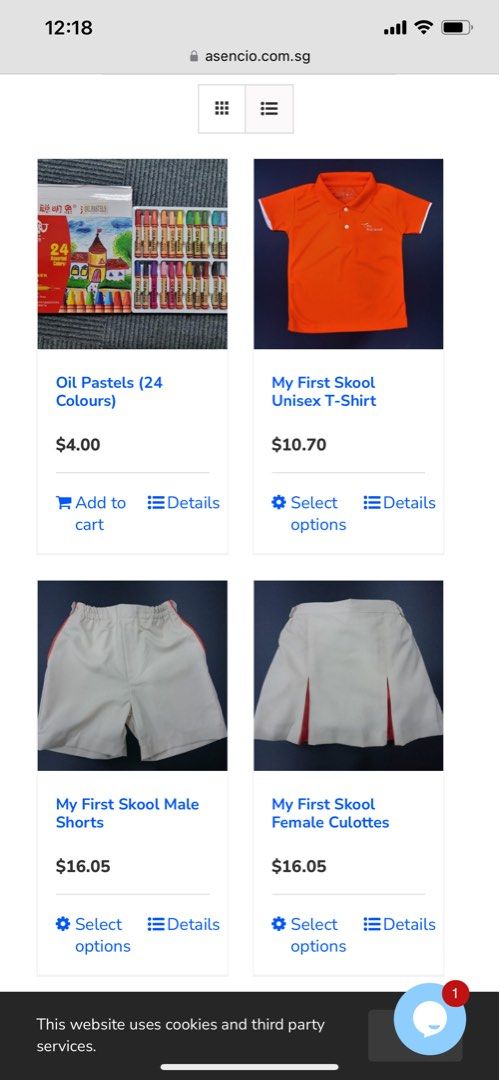 My first Skool uniform, Babies & Kids, Babies & Kids Fashion on Carousell